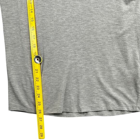 Majestic Paris Neiman Marcus Long Sleeve‎ V-Neck Gray Top Womens Size 5 / XL - Picture 7 of 7